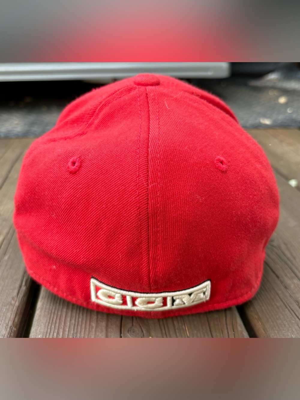 CCM Pro Ok’d Detroit Red Wings Red Fit Max Hat Size L/XL EUC - Picture 5 of 7